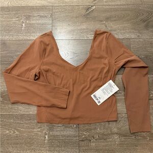Lululemon Align Long Sleeve Shirt
Dusty Clay